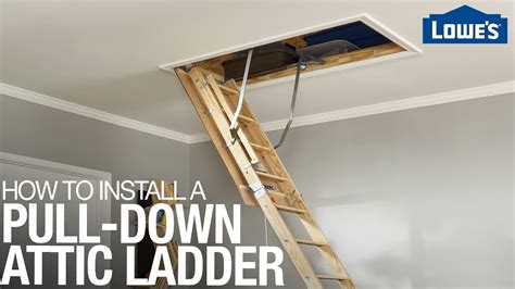 How To Install An Attic Ladder .